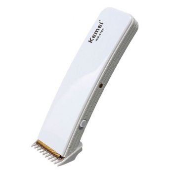 KM-518 - Hair Clipper And Trimmer for Men - White